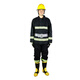 Su Xing 02 Fire Fighting Suit Thin Fire Fighting Suit Set Firefighting Combat Suit Six-piece Flame Retardant Protective Suit Training Suit (Imitation Korean Helmet)