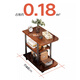 Dividing Line Side Table Tee Tisch Kleine Apartmentsofa Seitenisch beweglicher Tee Tisch Wohnzimmer Multifunktionale Ecke Tisch Tee Tisch