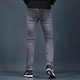 Ventilateur Litai Black Jeans pantalon mince masculin automne et hiver plus en velours épaissis de style coréen et jeans à la mode et décontractés