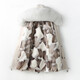 
SOEM high-end fur Haining 2025 winter parka coat for women fox fur collar parka fur women detachable medium-length black shell natural color fox fur inner liner L