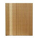 Zimuyaju square hole board metal wood grain color wall hole board hardware tool display shelf kitchen tool hanging hook 1200*450 bamboo wood grain 1.2mm