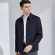 Antonio [90% Wolle getragen] High-End-Businessjacke für Männer mit Mulberry Seide clevere und leicht zu maintain Jacket Navy Blue Regular XL 52 (180/96A)
