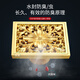 金色防臭加厚浴室淋浴房地漏方形大排量长条型条形卫生间10CM 金色6624 深水封 双用款