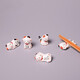 The argument is correct. Ceramic hand-painted Japanese chopstick holder, lucky cat chopstick holder, creative table setting supplies set. Japanese lucky cat style 1 set.