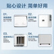 Haier mobile air conditioner, home kitchen room, vacuum air conditioning, refrigeration and dehumidification all-in-one machine, no hang-up installation, no drainage, smart portable vertical air conditioner, small 1 HP, single cooling (within 8) SF Express