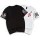 
Denon supreme short-sleeved Chinese style T-shirt men's and women's trendy brand summer Kirin embroidery large size men's trendy couple's T-shirt 691 white 2XL (recommended 160-175 Jin [Jin equals 0.5 kg])
