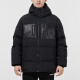 阿迪达斯 （adidas） 三叶草羽绒服男士冬季新款户外运动服保暖休闲连帽棉衣夹克 H13564黑色 L