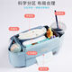 Qiaobeibi Baby Kinderwagen Bag Aufbewahrungstasche Hängende Bag Auto Haken Kinderbeutel Zubehör Kinderwagen Klassiker Schwarz [Zusätzliche Größe]