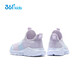 361 children's shoes, children's sports shoes, one foot, 25 summer boys and girls, and they can easily wear and lace-free running shoes, purple 35
