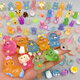 Luminous three-dimensional cartoon blind bag, miniature animal model that lights up at night, children's toy ornaments, internet celebrity small gift, 20 luminous animals, independent blind bag, non-duplicate