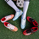 
Chen He (CHENHE) Ronaldo Short Spike Assassin Falcon Football Shoes for Men and Women AG Long Spike TF Broken Spike Primary School Boys Children Mandarin Duck Shoes 6199 White Orchid Broken Spikes 35 with Football Socks + Leggings Board