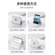 VHW适用ipad9保护壳第九代旋转带笔槽磁吸10.2英寸A2602/2603/2604/2605平板电脑2021款键盘保护套 旋转樱花粉皮套+兔兔键盘+礼包 ipad 2021款 10.2英寸 第9