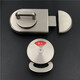 Aoyan Laicheng's public toilet latch lock bathroom partition 304 stainless steel indicator lock partition hardware occupied or unoccupied door lock
