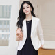 Troman white suit jacket for women in spring and autumn, high-end professional wear, women's temperament, commuter OL casual small suit top
