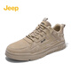 Jeep Workwear Shoes для мужчин осень и зимние новые продукты открытые повседневные кожаные туфли для мужчин для мужчин в британском стиле Удобные низкие ботинки Martin.