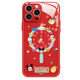 Disneys neue kreative Uhr Disney Family Apple Magnetic Phone Hülle Temperierte Glas Hartschale Silikon Weiche Kante kann Magsafe drahtloses Ladung nie