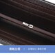 Wanjiazhen men's wallet long zipper canvas clutch multifunctional large capacity handbag simple student young people wallet solid color long canvas wallet [gray]
