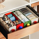 Fan Ye's 3-pack underwear and socks storage box drawer-type home wardrobe dust-proof clothes and sundries dormitory organizer desktop