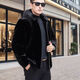 
Granyazhi winter new mink coat for men imported from Denmark whole mink mink fur integrated hooded zipper jacket for men black thick hooded 2XL 150-165Jin [Jin equals 0.5 kg]