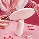 Panasonic LED makeup mirror with light, smart makeup mirror with light, portable light-filling makeup mirror, Christmas gift, girly pink