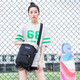 JANSPORT杰斯伯单肩包男女休闲单肩包 黑色 47M5008