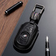 2022 Buick GL8 Key Cover echtes Leder Neues GL8 Business Car es Luzun 653T Key Bag GL8 Land Business Class 652T Schlüsselbund Cowide Buick GL8 [F Fünf-Tasten-Kaffee Brown] Doppelschicht Cowhide