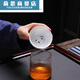 All-porcelain one-piece tea filter tea drain mutton fat jade white porcelain filter ceramic tea separator tea ceremony accessories tea filter 3989 hole single tea drain