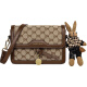 
Casella KourzCK light luxury bag women's bag 2025 new shoulder bag women's crossbody bag birthday Valentine's Day gift for girlfriend, coffee color [on the same day/the next day]