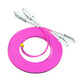 Huihong Times 10 Gigabit Multimode Faser Jumper LC-SC-FC 10 Gigabit Om3 Om4 Dual-Core Pigtail Telecommunications Grad LSZH LSZH HALOGENFAHR-FASER FASER JUMPER SC-SC 10 GIGABIT OM3 (Rose Red) 10 Meter