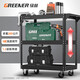 GREENER Trolley Three-layer Tool Trolley Auto Repair Multifunctional Hardware Tool Storage Cabinet Parts Trolley Thickening and Stabilizing Trolley Height Adjustable - Flagship Parts Trolley Black