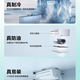 Midea 1.5 HP kitchen air conditioner, small cool square, special air conditioner for kitchen, new level energy efficiency, frequency conversion, energy saving, electricity saving, quick cooling, anti-oil fume, easy installation package, kitchen air conditioner 1.5 HP, ceiling-mounted XD300, white model