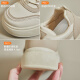 Hualirui women's shoes that feel like stepping on shit, small size 34, casual sports, versatile sneakers, soft soles, comfortable to stand for a long time without tired feet, work shoes, light luxury high-end brand, light luxury high-end brand [Qing I warehouse I code] white light luxury high-end brand light luxury high-end, Brand [clear I warehouse I code] 35
