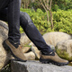 Printemps et automne extérieur alpinisme Sports pour hommes et chaussures décontractées semelle douce de l'âge moyen non lacets couverts de pied couvert chaussures de voyage chaussures de voyage 1503 marron 40