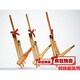Shanbei Guizhou Miao Lusheng Ethnische handgefertigte Bambus -Stufe Performance -Requisiten Lusheng 6 Röhren kleine und kleine Schilfstilen Standard große stille Requisiten 1 Meter * 55 cm Erwachsene Requisiten