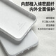 Escase Apple 15pro Mobiltelefonkoffer iPhone 15Pro Schutzhülle Vollständige Abdeckung Neu verbessertes flüssiges Silikon Anti-Fall Ultra-dünner Softschale für Männer und Frauen Jade White SG-01