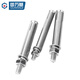GUWANJI 304/201 stainless steel external expansion screw galvanized extended expansion bolt pull-out screw expansion tube national standard M6x100 (10 pieces - 201 material)