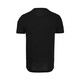 阿玛尼（ARMANI）男装男短袖t恤时尚圆领胸前字母logo图案 11151礼物 黑色 M