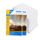 Fantac 200g beschichtetes Papier A3 Doppelseitig mit hohem Glanzfoto Papier Farbspray Tintenstrahldruckpapier Hochglanz weißer Kartenpapier Foto Papier Papier 50 Blätter 9890-677