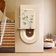 
Hydroponic green plants cream style porch decoration painting sandstone three-dimensional entrance corridor corridor hanging painting living room wall light painting 80*160 multi-layer three-dimensional sandstone + glass vase + imitation 14757 power bank remote control [Send power bank - no need
