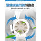 Rundrohrlüfter 220 V induziertes Lüfter Stille leistungsstarke Abgas-Lüfter Haushalt Küche Industrial kleiner Zentrifugallüfter HF-753 Zoll Single Tench Plug