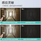 希崖86型开关面板暗装感应声控光控开关220v楼道声光控延时 白色双线