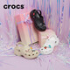 crocs Crocs thick-soled cloud hole shoes outdoor 206750 Black-001 37/38 (240mm)