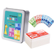 Muzhou Fun Mathematics Game Denkweise Trainingskarte Kinderzahl Addition und Subtraktionskarten Sie fügen mir Subtraktionskarten Toys Sie hinzu. Subtraktionskarten 90 Iron Box Pack
