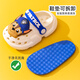 Wangwang team made great contributions to children's hole shoes boys and girls Wangwang team new summer anti-slip home baby children sandals white Aqi 3657 16 inner length 16cm