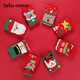 Tutuanna children's furry socks autumn and winter Christmas elk cartoon winter short velvet warm short socks 87558129- 1 pair 18-20cm (suitable for 7-9 years old)