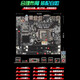 Mingsu H55 Motherboard i3 i5 i7 Set CPU Desktop H55 Motherboard i Game Set Set i5 650 + H55 Motherboard + Lüfter + integriertes Display doppelseitiger Chip 8G Speicher