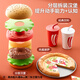 玩具特工队儿童厨房过家家做饭玩具仿真汉堡薯条冰淇淋切切乐六一儿童节礼物