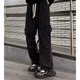 Figurine mâle American High Street Multi-Pocket Work Jeans Pantalon décontracté printemps et automne d'hiver