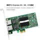 LR-LINK Lianrui PCIEX1 Gigabit-Dual-Port-Server-Desktop-Netzwerkkarte, kabelgebunden, Intel82576-Datenkommunikation, Bildverarbeitung, Industriekamera-Erfassungskarte, Gigabit-Netzwerkkarte LREC9212PT