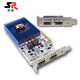 COLECCIÓN SANGRUI CARIDA DE CARJETA DE Cuchillo de media altura NUEVA GTX1060/1050TI/1650/1030/RX550 Control industrial de servidor Mini Case Ops Tarjeta de gráficos de computadora GT730 4G D3 Pantalla única 1080p 2HDMI